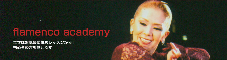 flamenco academyまずはお気軽に体験レッスンから！初心者の方も歓迎です